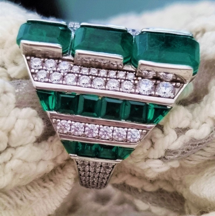 Marysia Rare Green Paraiba Tourmaline [22]