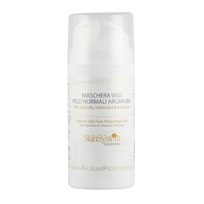 Masca faciala ten normal cu Ulei de Argan Bio, Bisabolol, Vitaminele E si A si Unt de Shea 100ml [1]