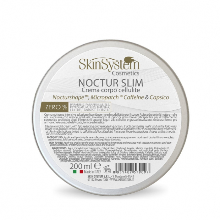 NOCTUA SLIM Антицелулитен крем с Nocturn Shape™, Caffeine Micropatch®, Capsicum [1]