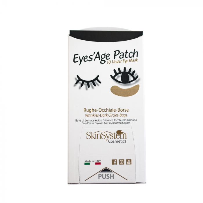 EYES'AGE Лепенки за очи с екстракт от охлюв, гликолова киселина, токоферол, репей [1]