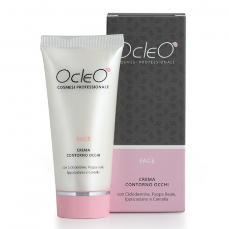 Ocleo - Крем за околоочен контур с циклодекстрини, колаген, Pappa Reala, конски кестен и центела