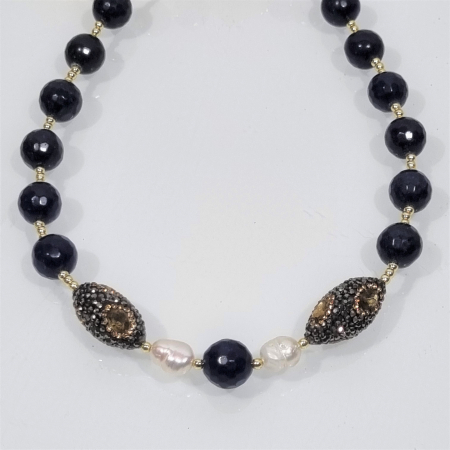 Marysia Blue Agate and Pearls [8]