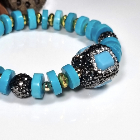Marysia Blue Daisy [6]