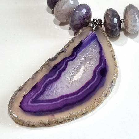 Marysia Fantastic Purple Agate [9]