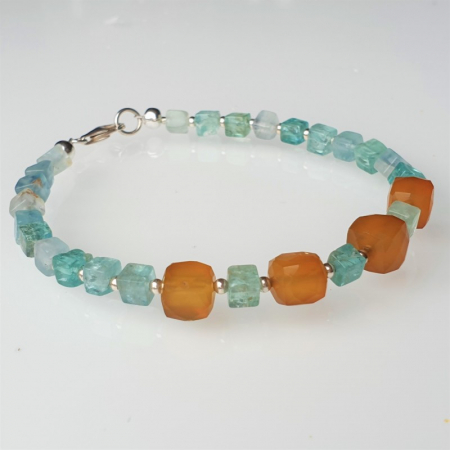 Marysia Fluorite & Chalcedony [8]