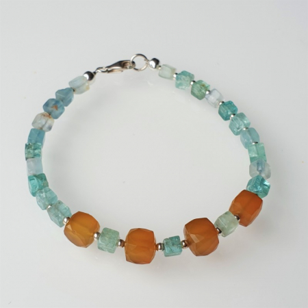 Marysia Fluorite & Chalcedony [6]