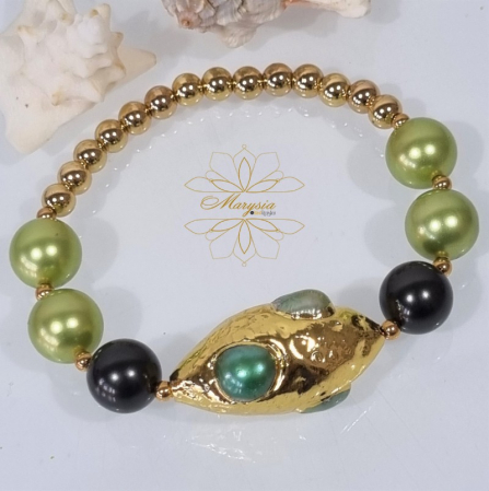 SeaShell Pearls - Marysia Green Summer
