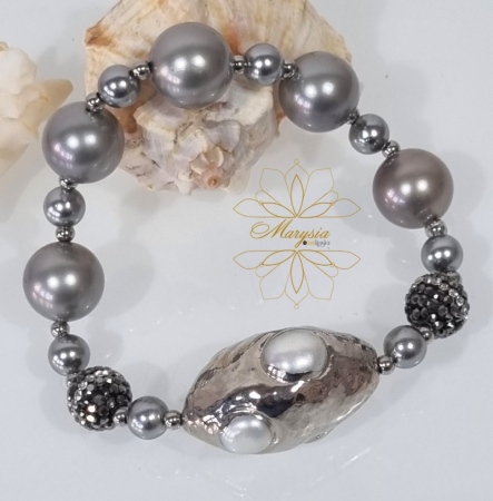 SeaShell Pearls - Marysia One Silver Summer