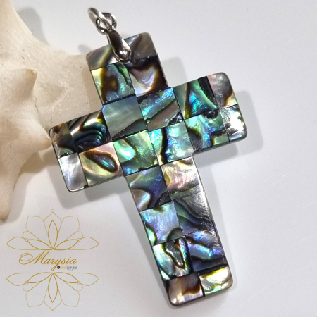 Висулки - Marysia Paua Shell Cross