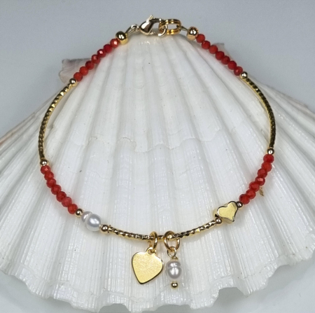 Marysia Pearls, Coral and Heart [1]