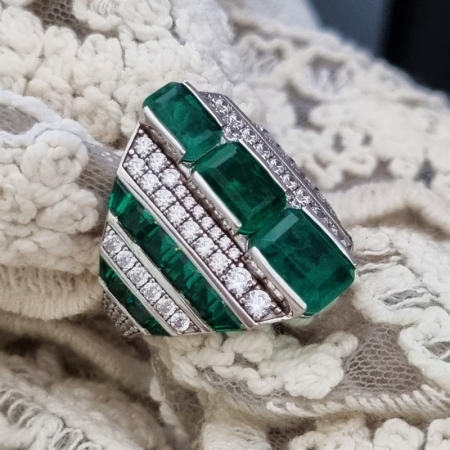 Marysia Rare Green Paraiba Tourmaline [19]