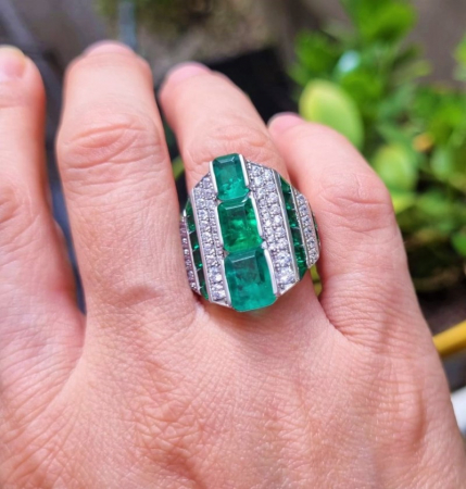 Marysia Rare Green Paraiba Tourmaline [2]