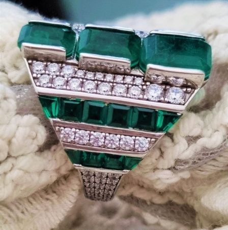 Marysia Rare Green Paraiba Tourmaline [21]