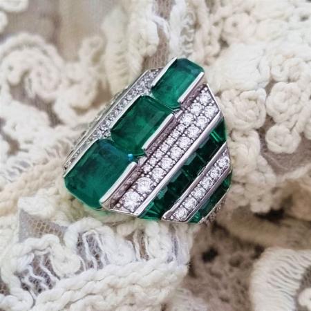 Marysia Rare Green Paraiba Tourmaline [27]