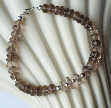 Гривни с полускъпоценни камъни - Marysia Smoky Quartz
