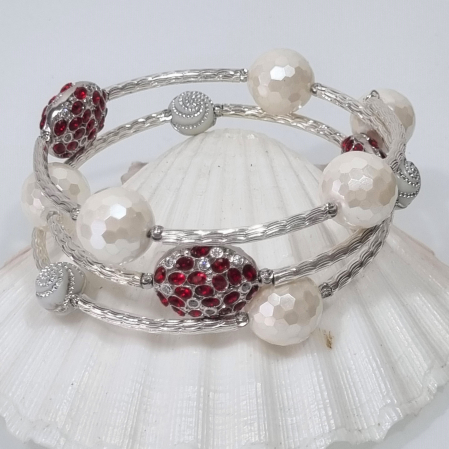 Marysia White and Red Shine [2]