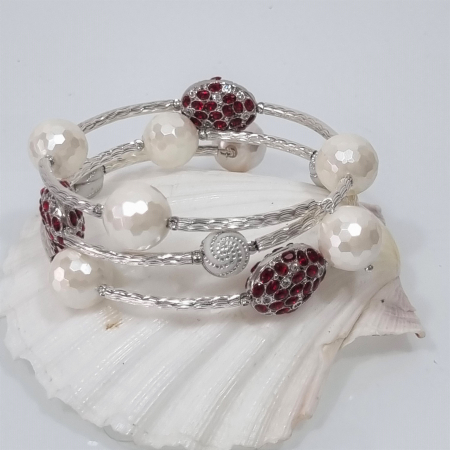 Marysia White and Red Shine [11]