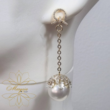 БИЖУТА Irina Reisler - Marysia White Pearls