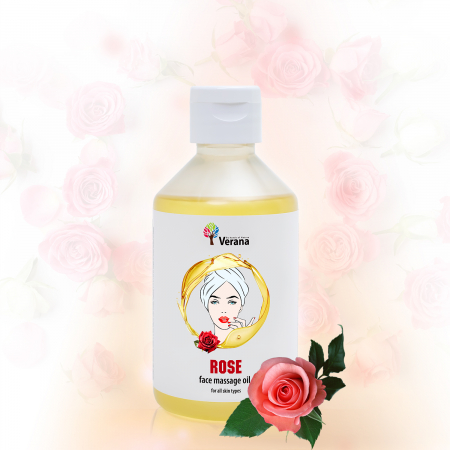 Verana Cosmetics - Розово масло за масаж на лице