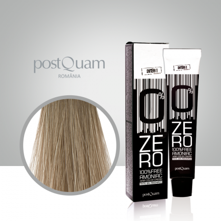 Професионална боя за коса без амоняк - Vopsea profesionala Zero nr.10-1 ( blond foarte clar cenusiu)