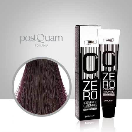 ЗА КОСАТА - Vopsea profesionala Zero nr.4-65 (brunet mediu violet)