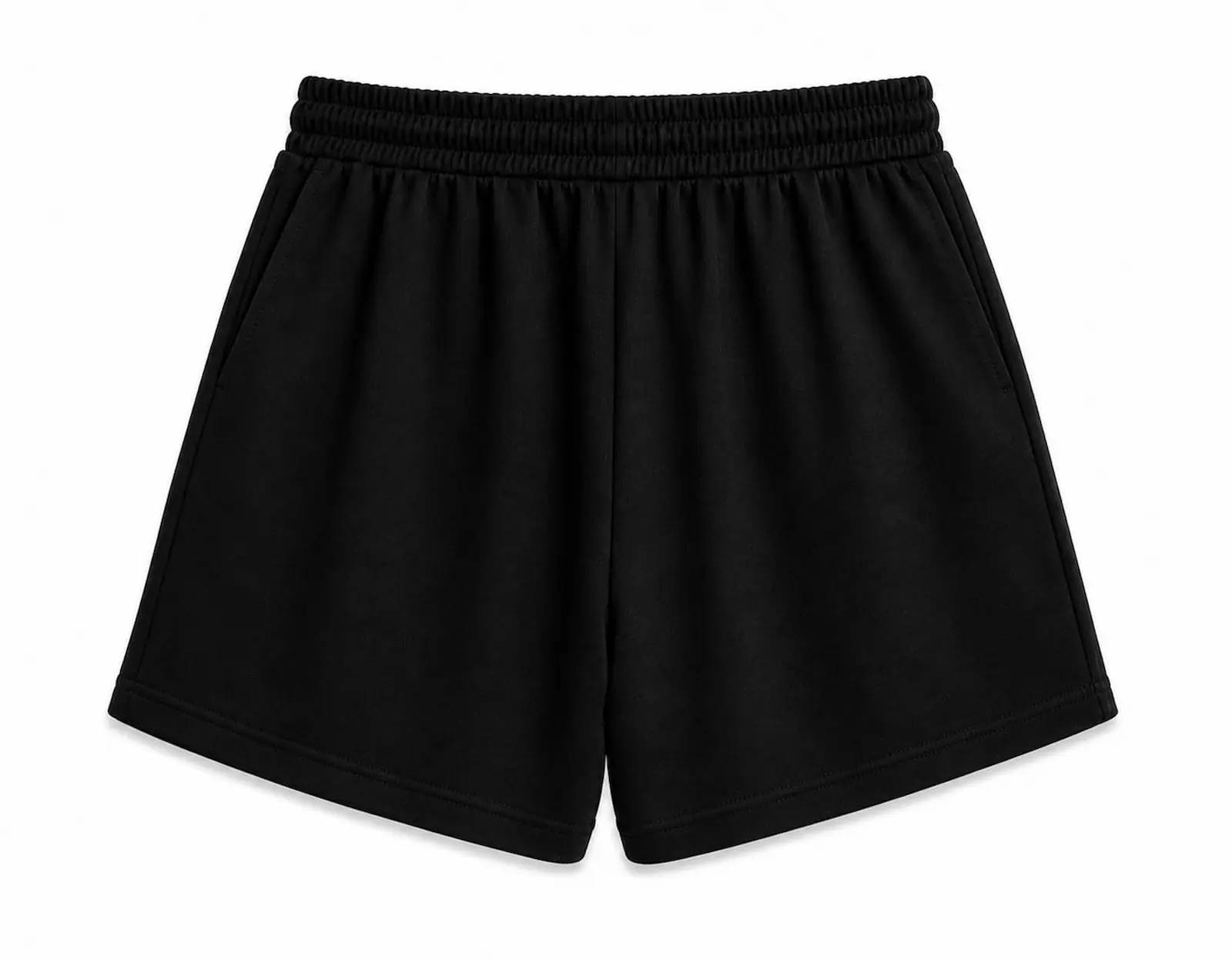 Set Sport Dama Negru Bumbac Hanorac si Pantaloni Scurti - Isabellia.ro [6]