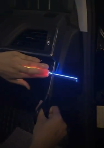 Bandă LED RGB USB 1.2m – Iluminare Ambient Interior Auto, Control prin Aplicație & Telecomandă, Kit Complet de Montare Inclus [6]