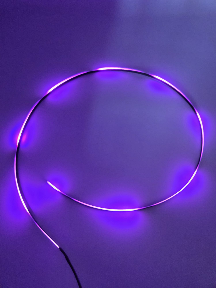 Bandă LED RGB USB 1.2m – Iluminare Ambient Interior Auto, Control prin Aplicație & Telecomandă, Kit Complet de Montare Inclus [10]