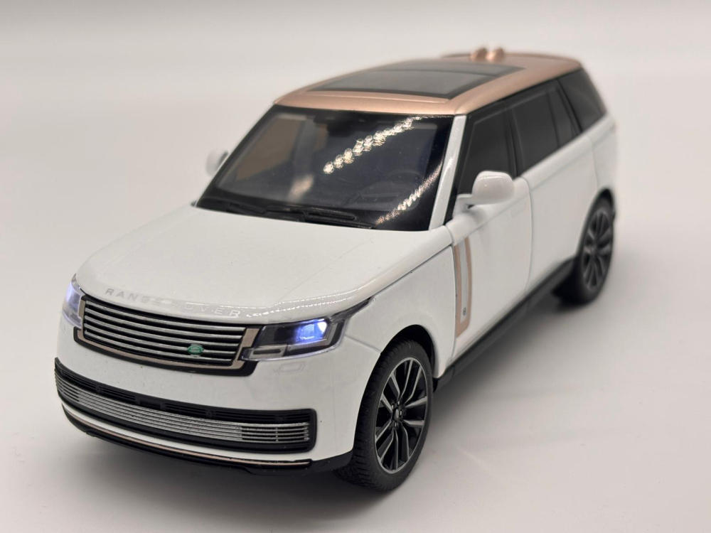 Automachetă Land Rover Range Rover Sport din Metal, 1:32, Funcție Pull-Back, Uși, Capotă și Portbagaj Deschizătoare, Lumină și Sunet, 16.5 cm [17]