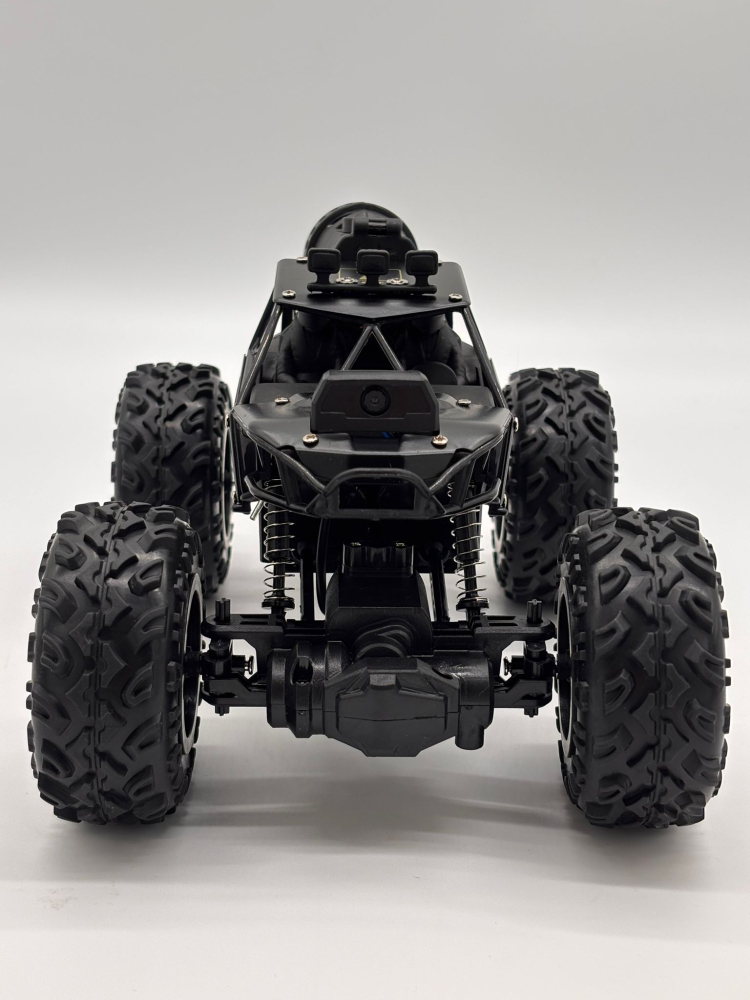 Mașină cu Telecomandă Off-Road R/C, 20 cm, Cameră Wi-Fi cu Funcție Video & Foto, Funcție de Fum, Control prin Telefon (Aplicația SF-CAR), Suspensie Mobilă, Lumină, Cablu de Încărcare Inclus [15]