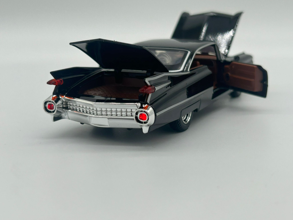 Automachetă Cadillac 1959, 15 cm, Funcție Pull-Back, Uși, Portbagaj și Capotă Deschizătoare, Lumină și Sunet [6]