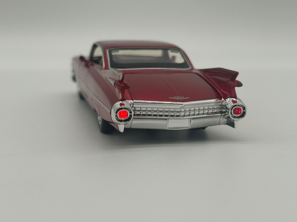 Automachetă Cadillac 1959, 15 cm, Funcție Pull-Back, Uși, Portbagaj și Capotă Deschizătoare, Lumină și Sunet [12]