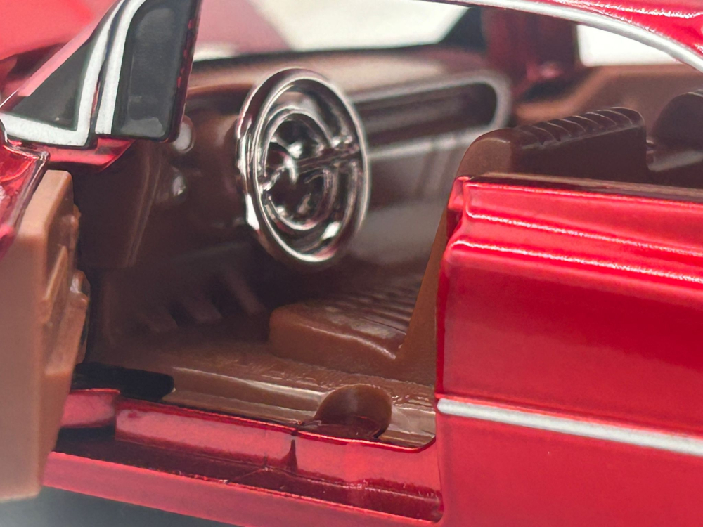 Automachetă Cadillac 1959, 15 cm, Funcție Pull-Back, Uși, Portbagaj și Capotă Deschizătoare, Lumină și Sunet [5]