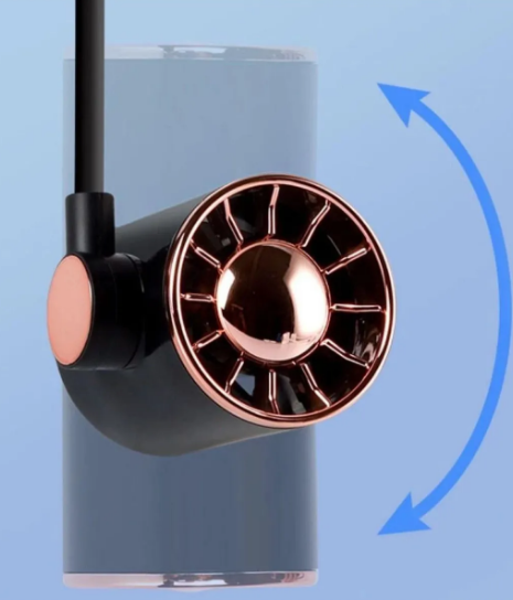 Ventilator Portabil Tip Cască – Răcire Eficientă 360°, 3 Viteze, Acumulator Inclus, Reglabil până la 65 cm [2]
