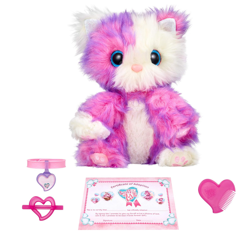 Jucărie de Plus Surpriză Scruff-a-Luvs Mystery Rescue Pet, Animal de Companie Interactiv, Se Spală și Se Transformă, Certificat de Adopție Inclus [9]