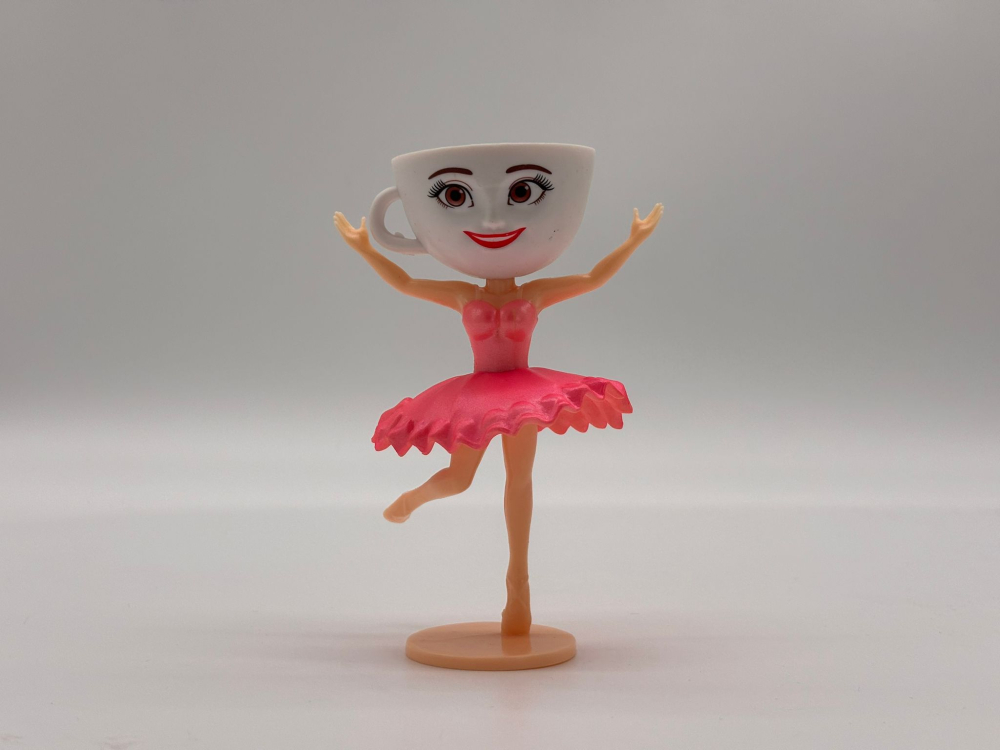 Figurină Balerina Capucina, 11 cm, Mini Statuetă Balerină [10]