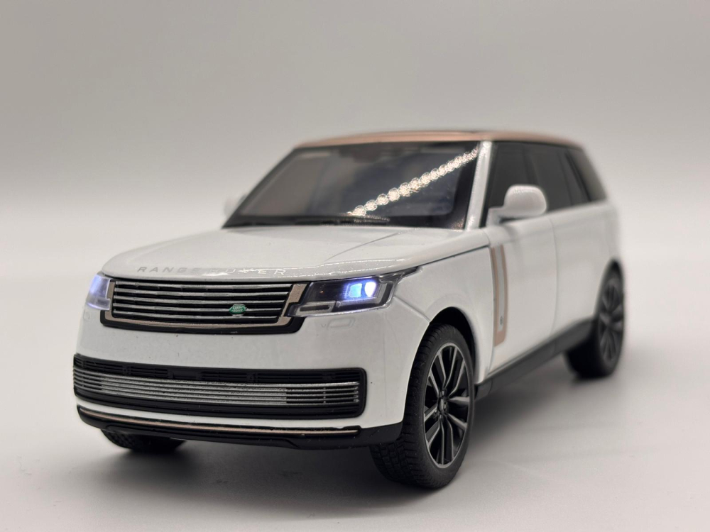 Automachetă Land Rover Range Rover Sport din Metal, 1:32, Funcție Pull-Back, Uși, Capotă și Portbagaj Deschizătoare, Lumină și Sunet, 16.5 cm [7]