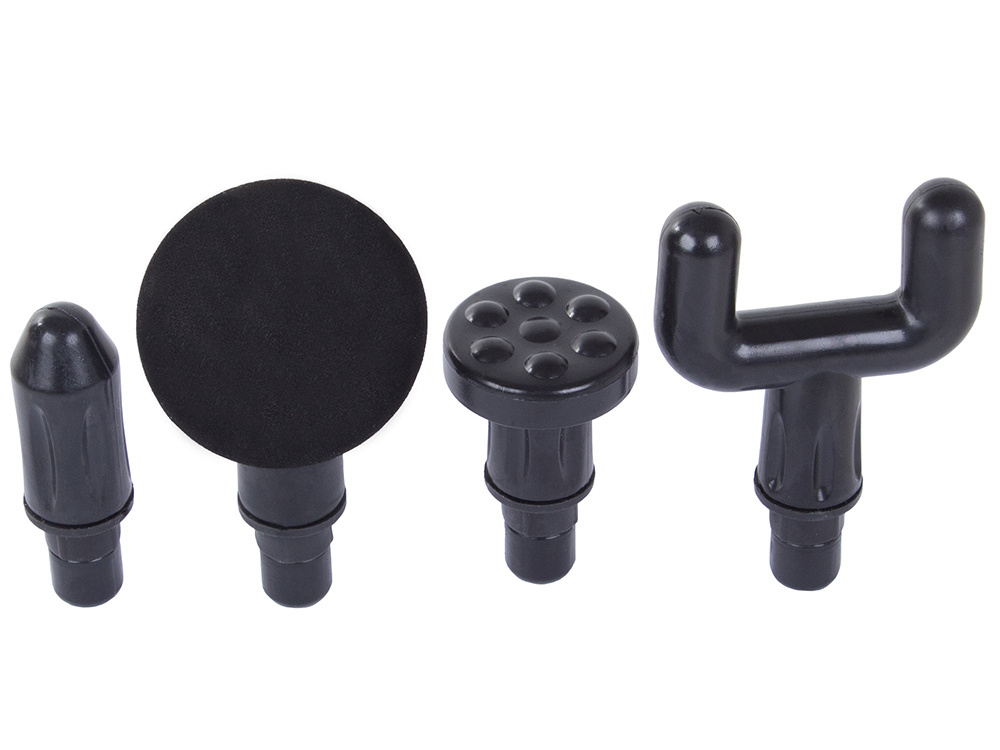 Pistol de Masaj Profesional, Aparat Masaj Muscular, Baterie de Lunga Durata, Functionare Silentioasa, 4 Capete Diferite Incluse [6]