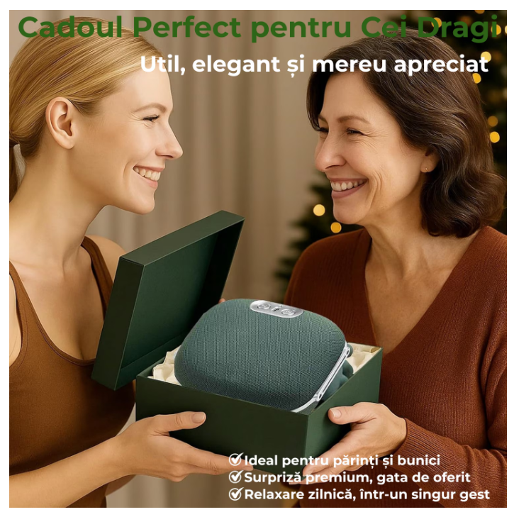 Aparat Masaj Cervical Gat si Umeri 4D cu Incalzire, Fara Fir, Masaj Tip Mana Umana, 3 Moduri, Autonomie pana la 12 Zile, Ideal pentru Relaxare si Dureri Musculare [14]