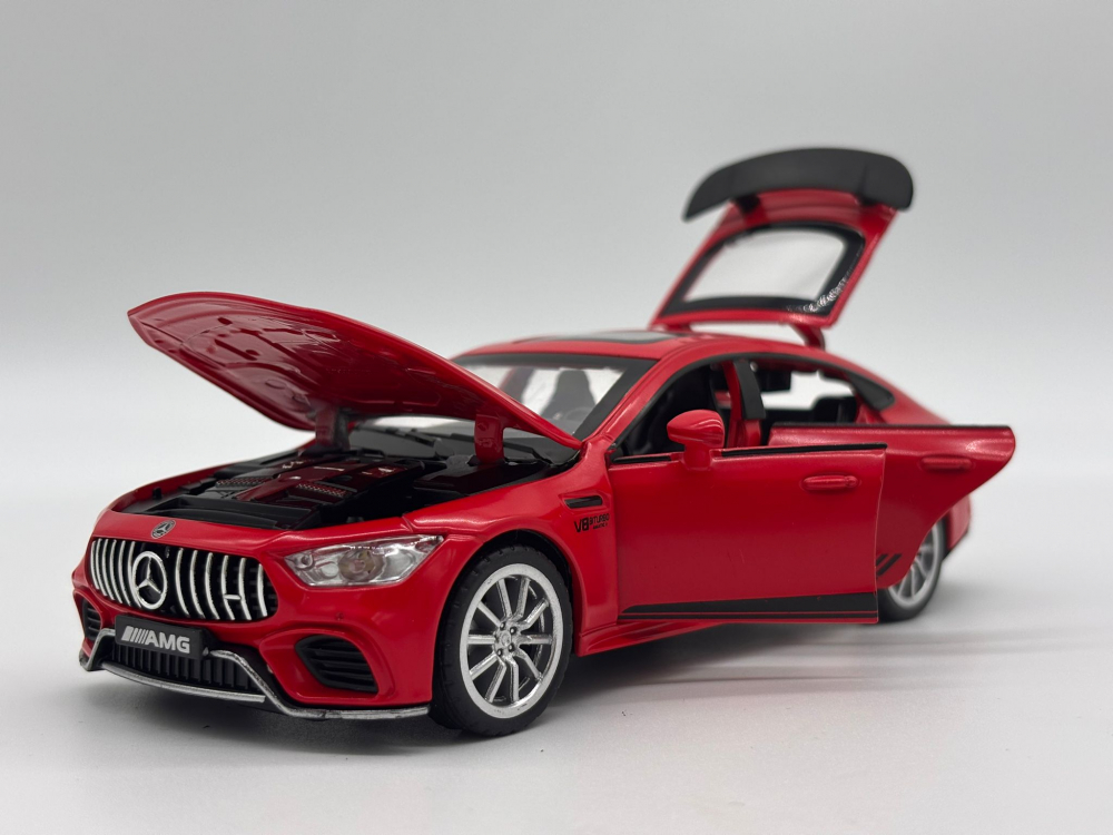 Automacheta Mercedes AMG GT 53, din Metal – Sunete, Lumini și Elemente Mobile [7]