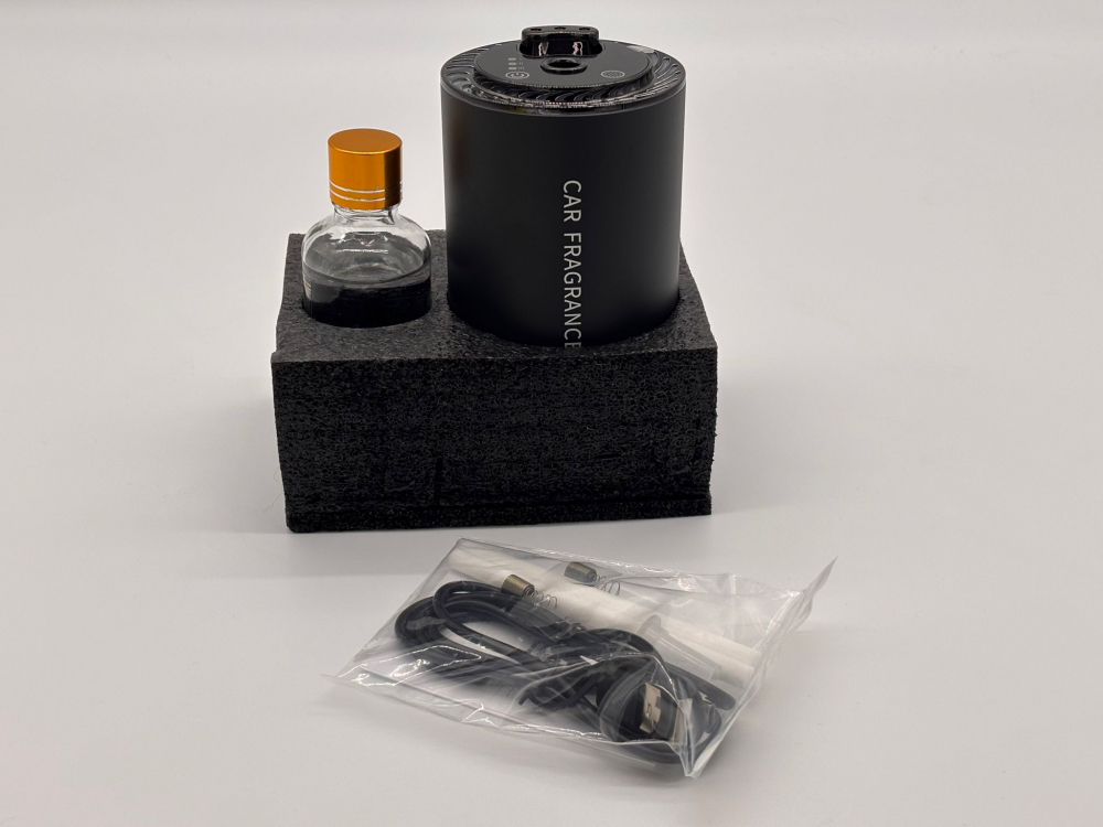 Odorizant Auto cu Proiecție Stele, Aromaterapie și USB Type-C – Ideal pentru Suportul de Pahare al Mașinii [17]