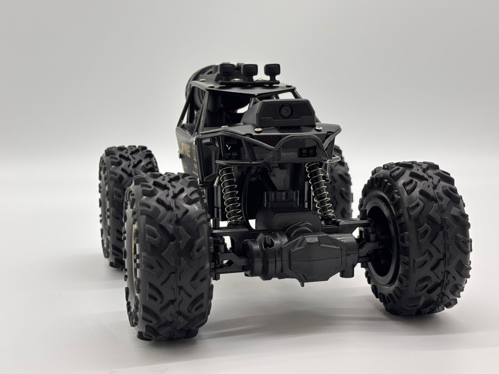 Mașină cu Telecomandă Off-Road R/C, 20 cm, Cameră Wi-Fi cu Funcție Video & Foto, Funcție de Fum, Control prin Telefon (Aplicația SF-CAR), Suspensie Mobilă, Lumină, Cablu de Încărcare Inclus [16]
