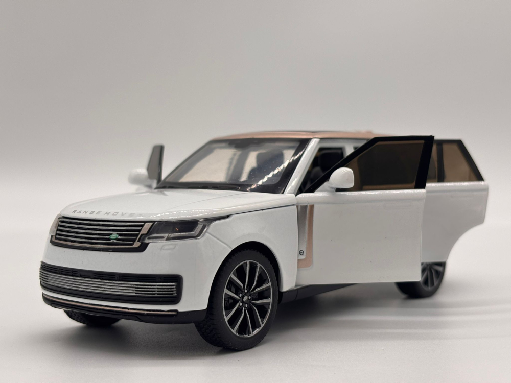 Automachetă Land Rover Range Rover Sport din Metal, 1:32, Funcție Pull-Back, Uși, Capotă și Portbagaj Deschizătoare, Lumină și Sunet, 16.5 cm [14]