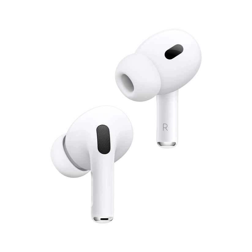 Casti Tip AirPods Pro 2 Wireless cu Bluetooth, Sunet Premium, Microfon, Control Touch, Carcasa cu Lumini LED, Incarcare Rapida, Dopuri Interchangeabile, Cablu incarecare Inclus [2]