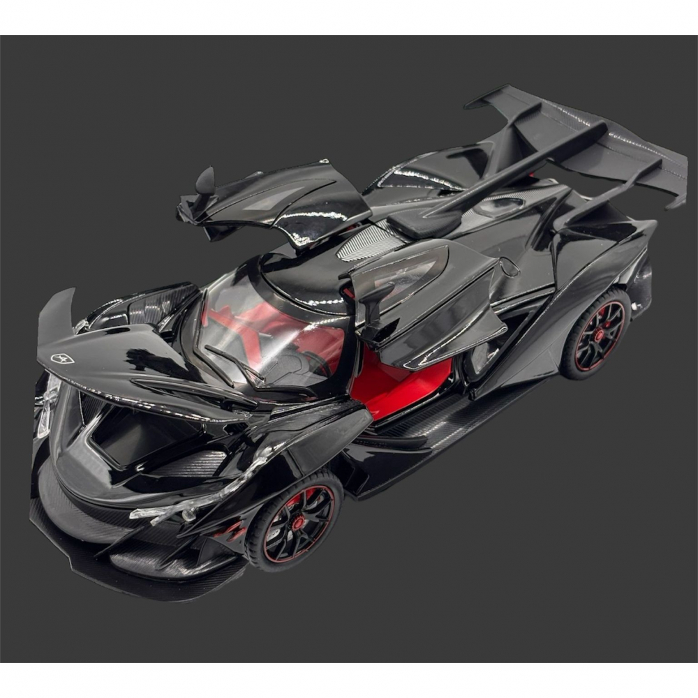 Apollo Intensa Emozione, Macheta Metalica cu Sunete, Lumini, Functie Pull-Back, Usi, Capota si Portbagaj Deschizatoare [5]