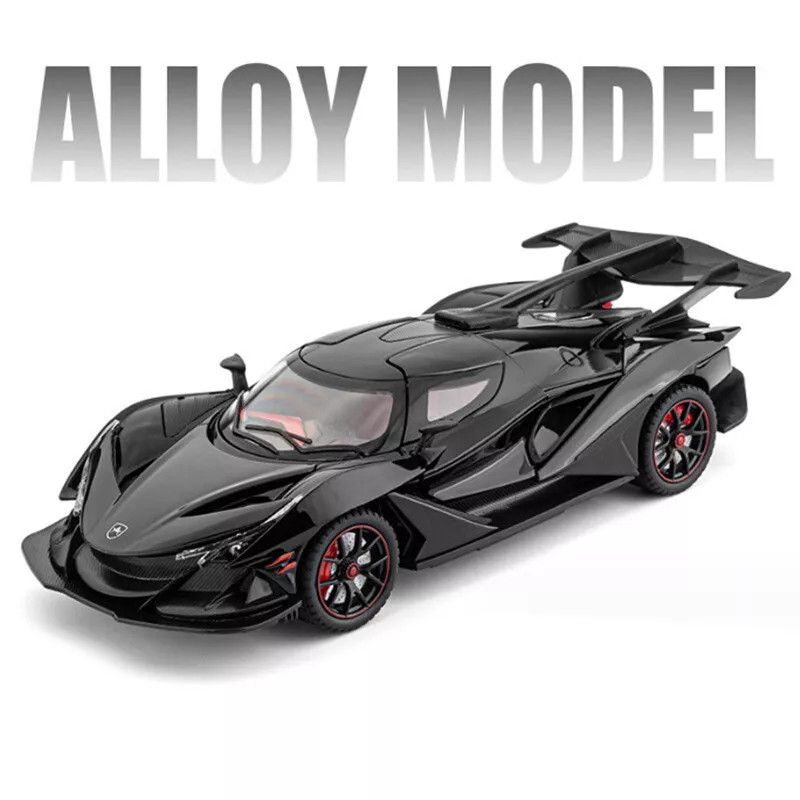 Apollo Intensa Emozione, Macheta Metalica cu Sunete, Lumini, Functie Pull-Back, Usi, Capota si Portbagaj Deschizatoare [3]