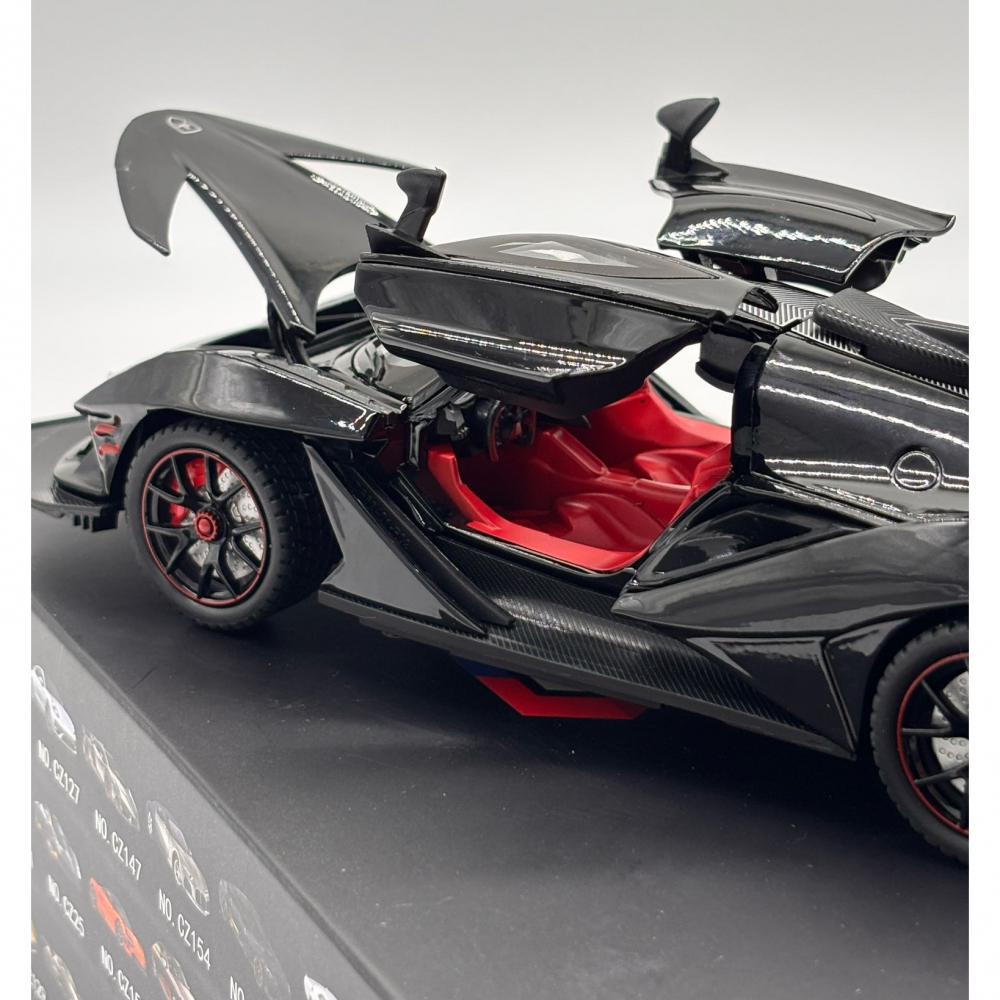 Apollo Intensa Emozione, Macheta Metalica cu Sunete, Lumini, Functie Pull-Back, Usi, Capota si Portbagaj Deschizatoare [2]