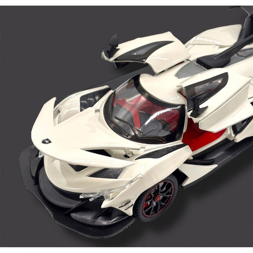 Apollo Intensa Emozione, Macheta Metalica cu Sunete, Lumini, Functie Pull-Back, Usi, Capota si Portbagaj Deschizatoare [8]