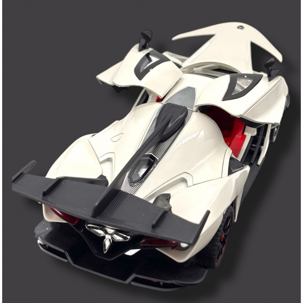 Apollo Intensa Emozione, Macheta Metalica cu Sunete, Lumini, Functie Pull-Back, Usi, Capota si Portbagaj Deschizatoare [5]