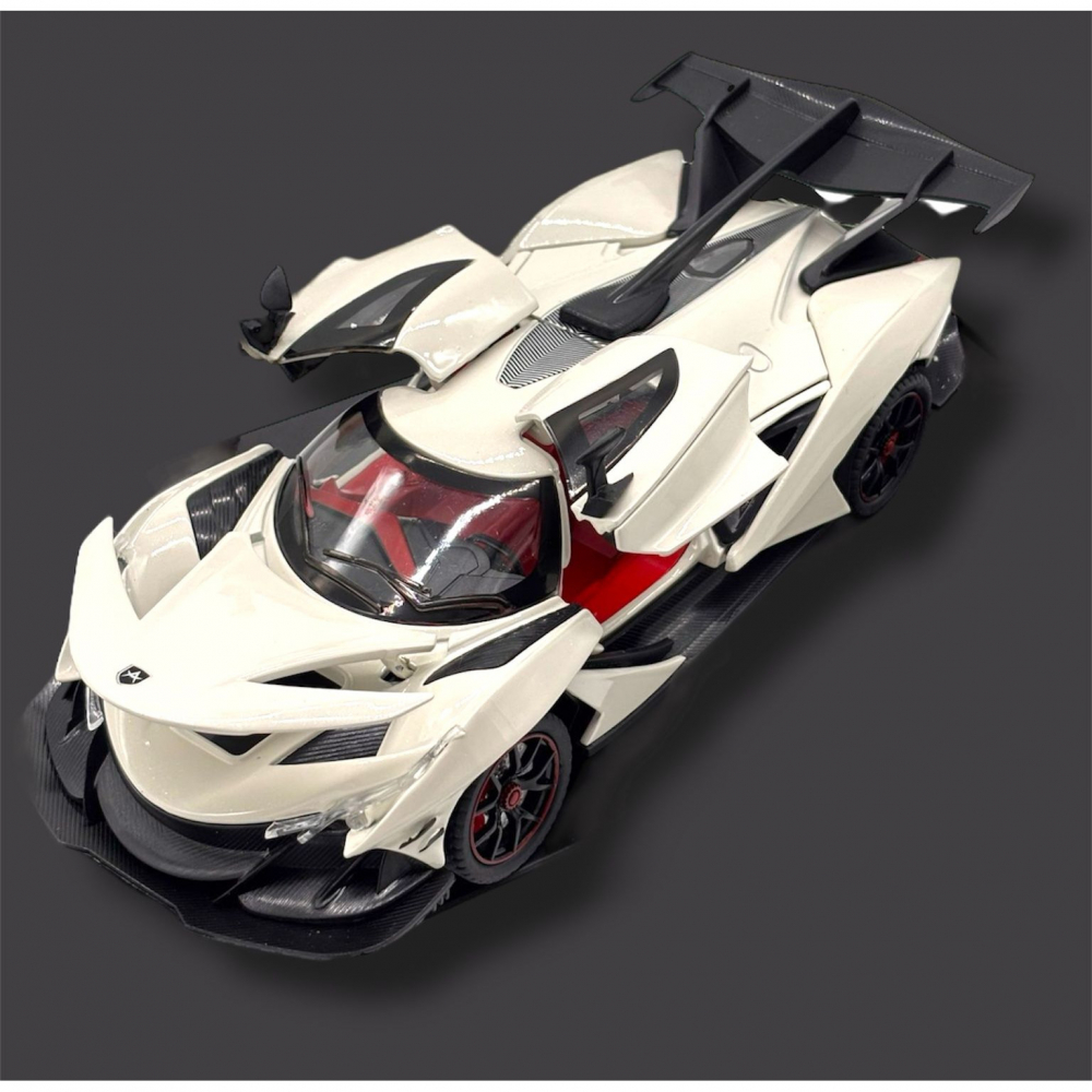 Apollo Intensa Emozione, Macheta Metalica cu Sunete, Lumini, Functie Pull-Back, Usi, Capota si Portbagaj Deschizatoare [9]